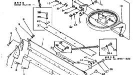Отвал в сборе 234-70-00021 Komatsu