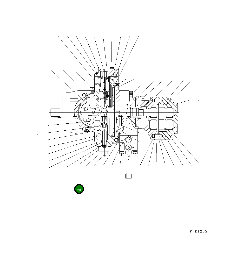 Кольцо уплотнительное (O-Ring) TM0205-806 Komatsu