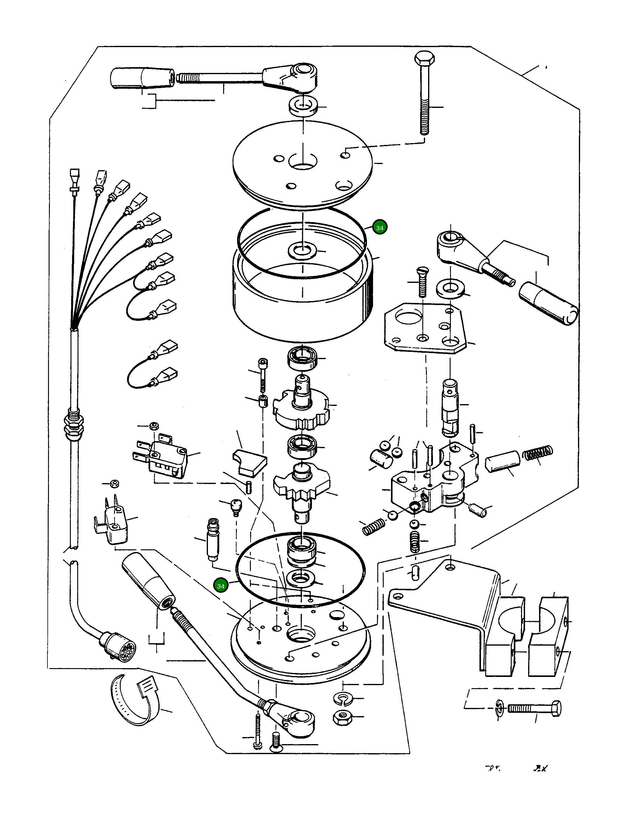 Кольцо уплотнительное (O-Ring) 3004895X1 Komatsu
