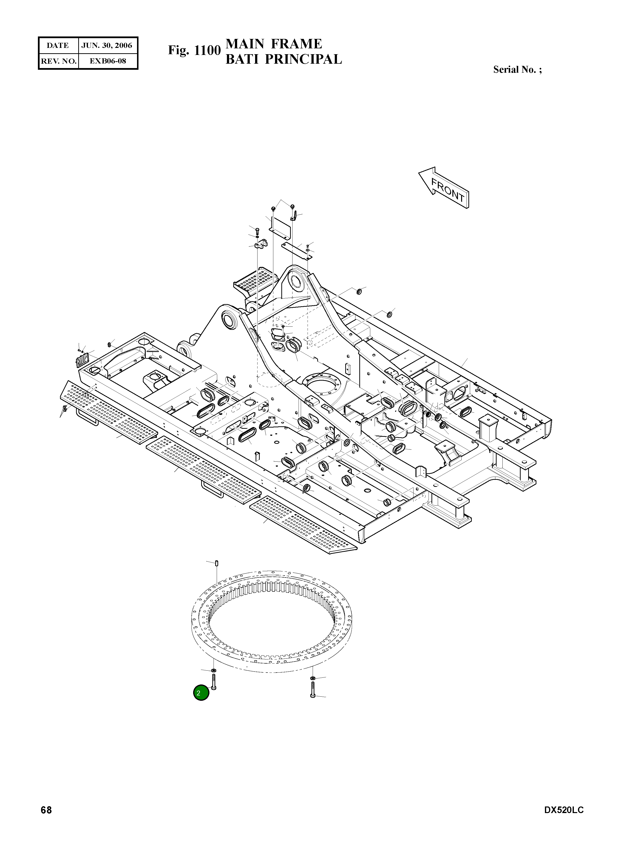 Болт 120-00046A Komatsu