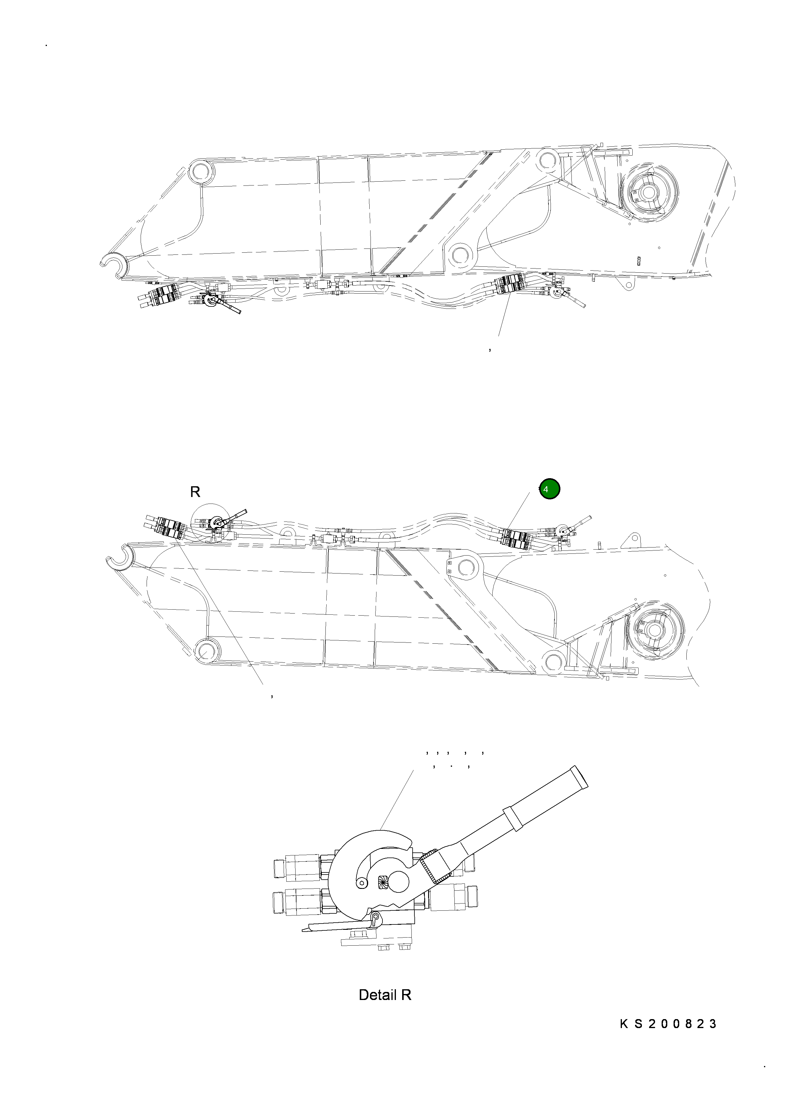 Кольцо уплотнительное (O-Ring) 207-62-KE290 Komatsu