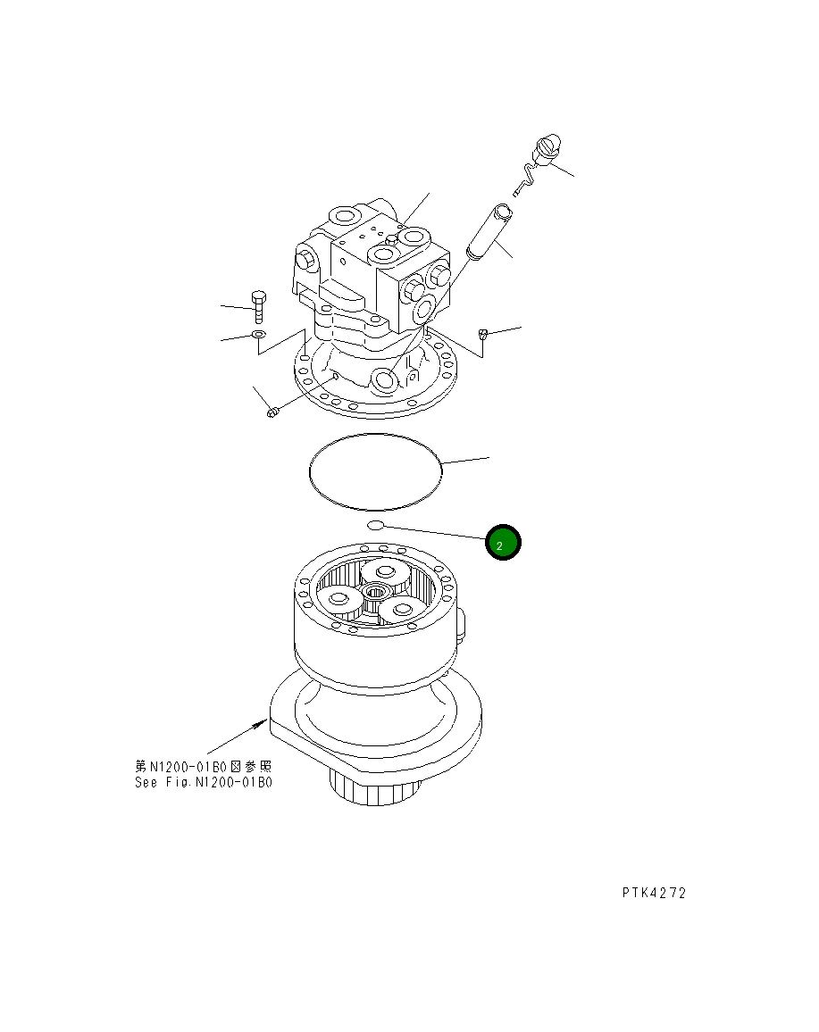 Кольцо 201-26-62190 Komatsu
