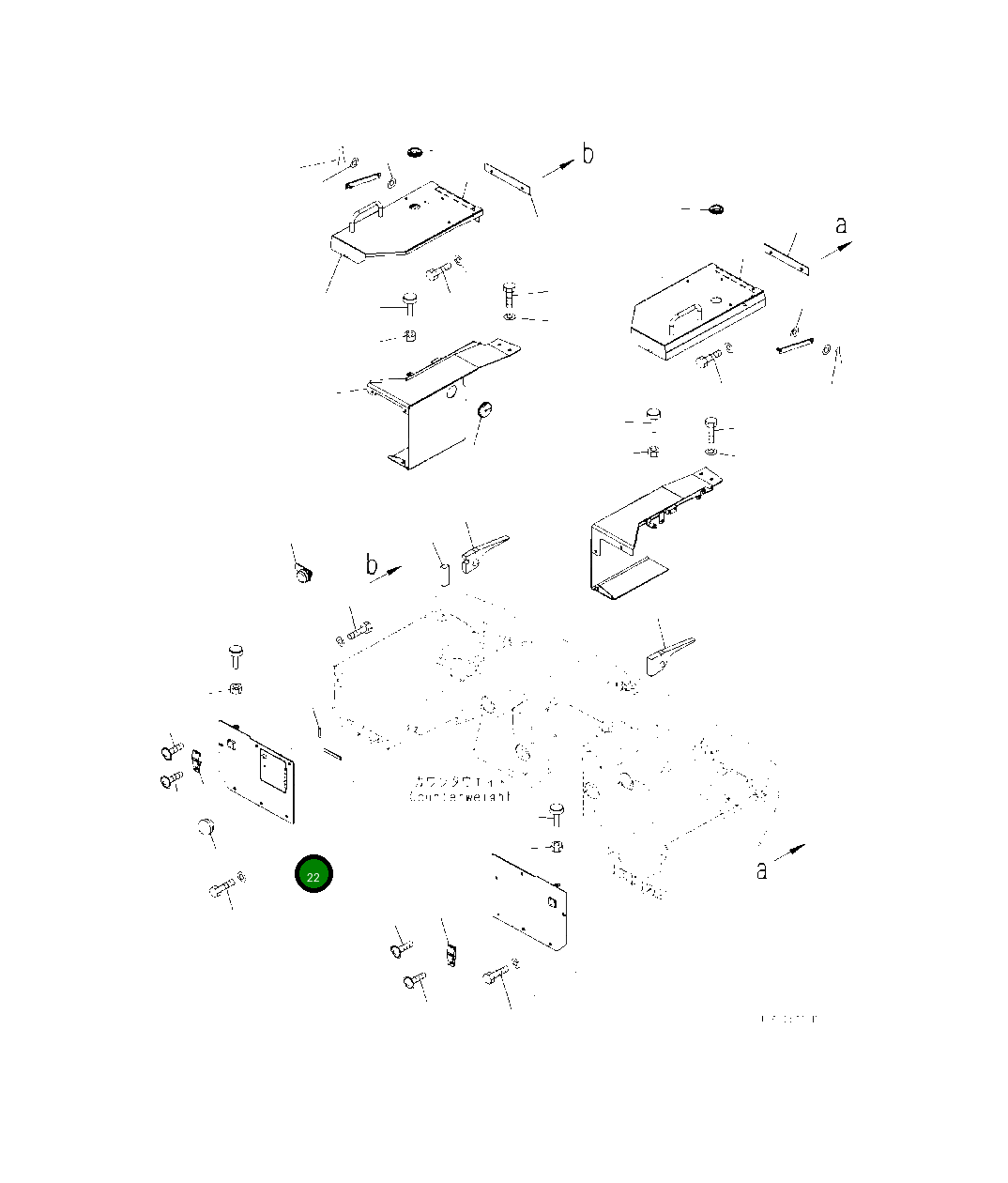 Крышка 423-06-68431 Komatsu