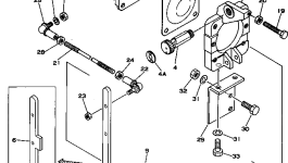 Гайка M800920010080 Komatsu