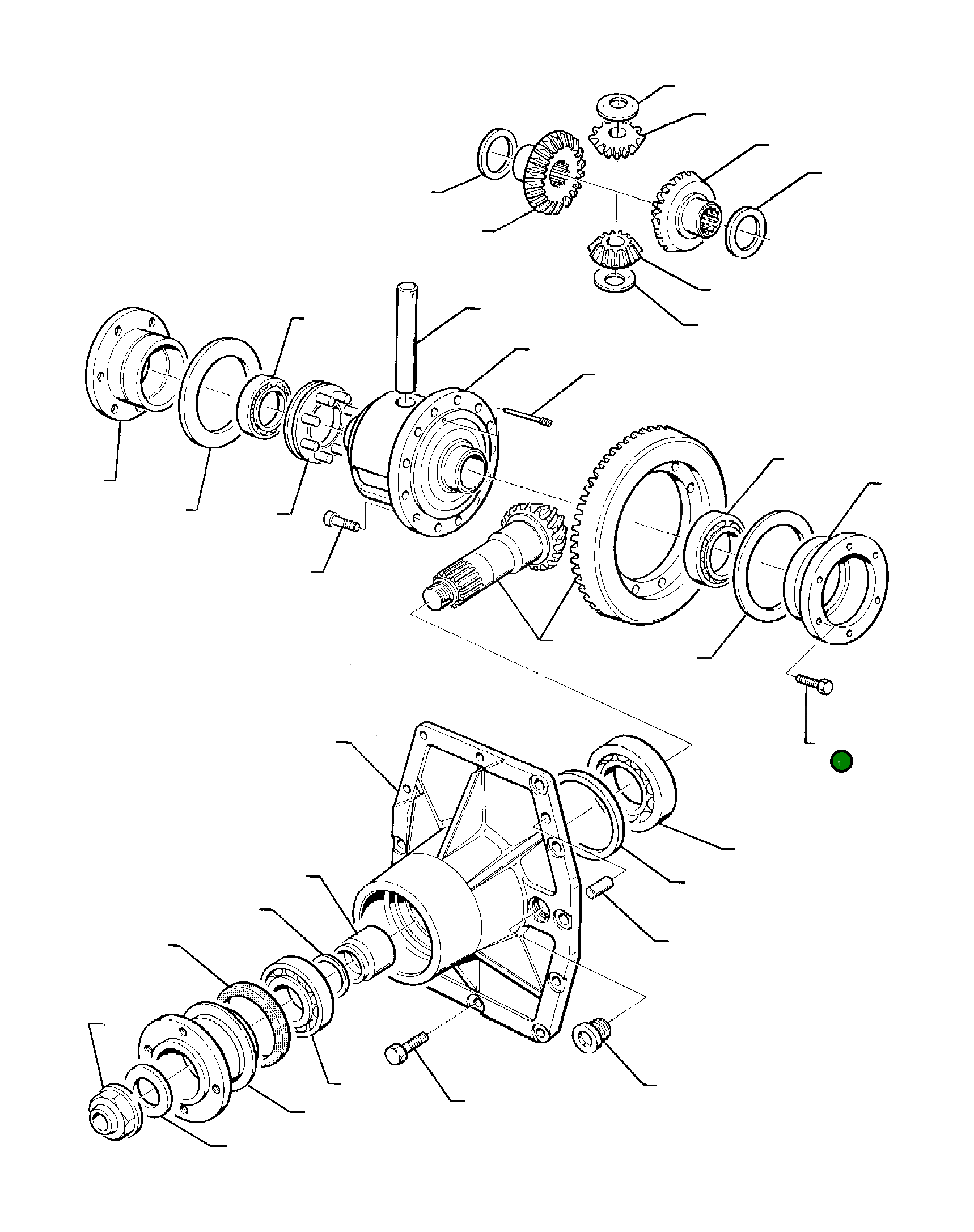 Болт MIB070337 Komatsu