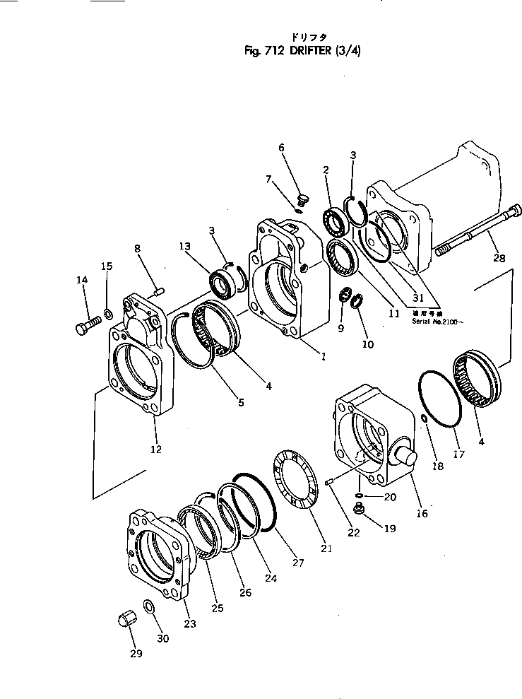 Болт 2923-10-1160 Komatsu