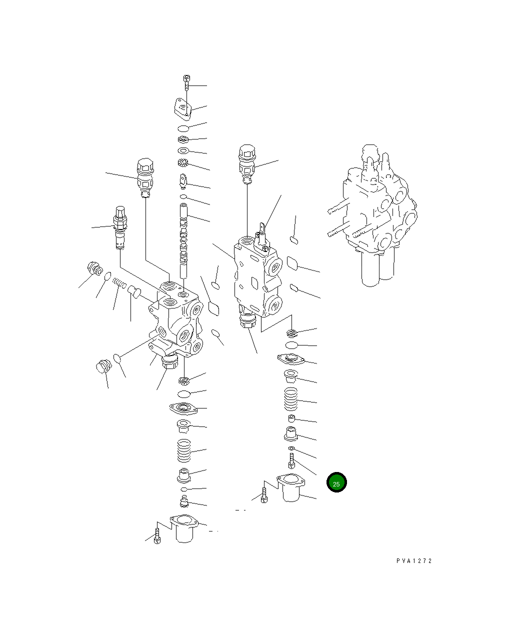 Болт 01252-60830 Komatsu