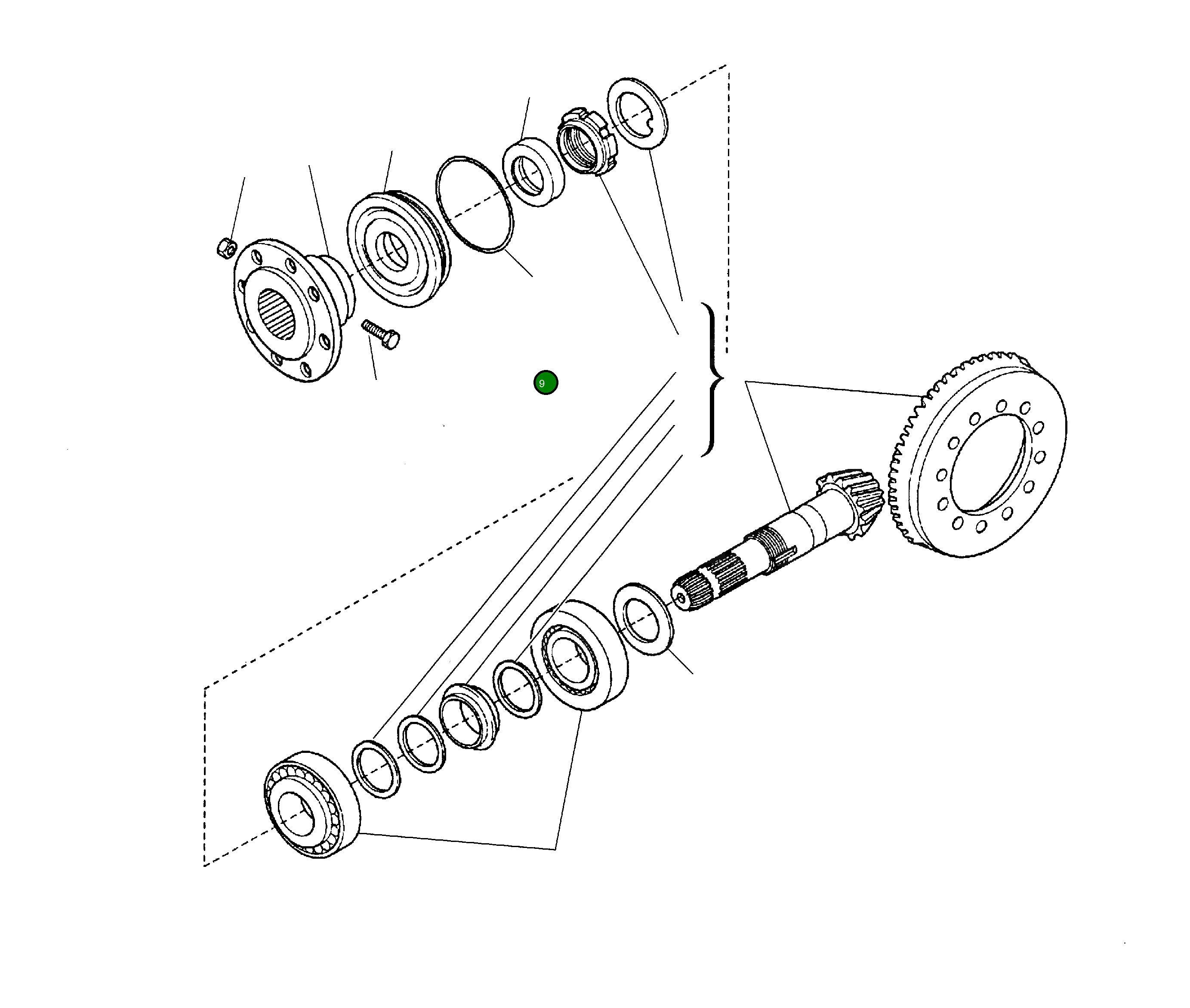 Кольцо уплотнительное (O-Ring) CA0028510 Komatsu