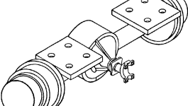 Проставка 135 841 Komatsu