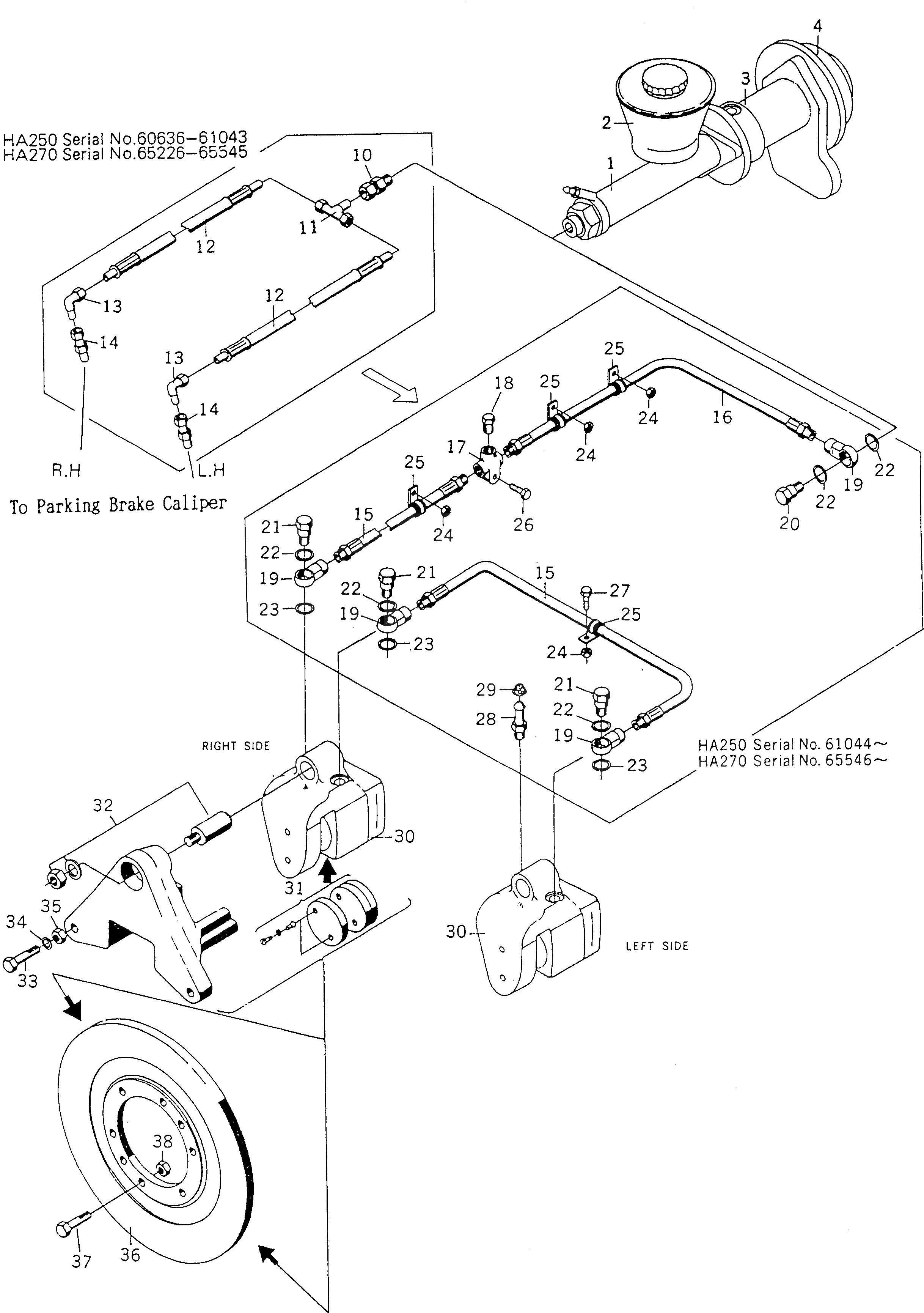 Болт BW060484 Komatsu
