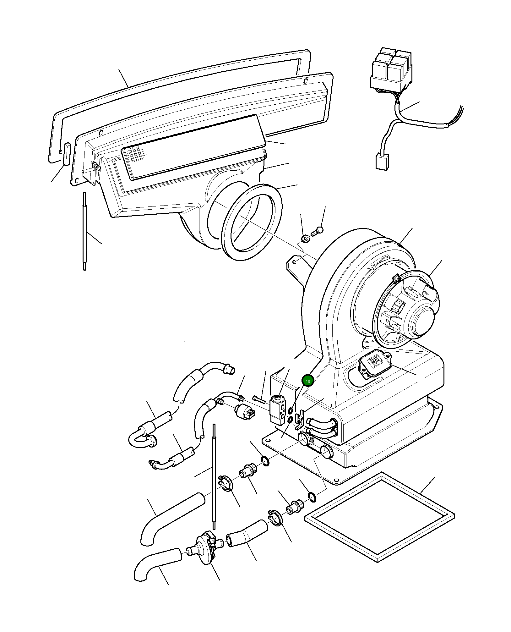 Крышка 42N-07-11340  Komatsu