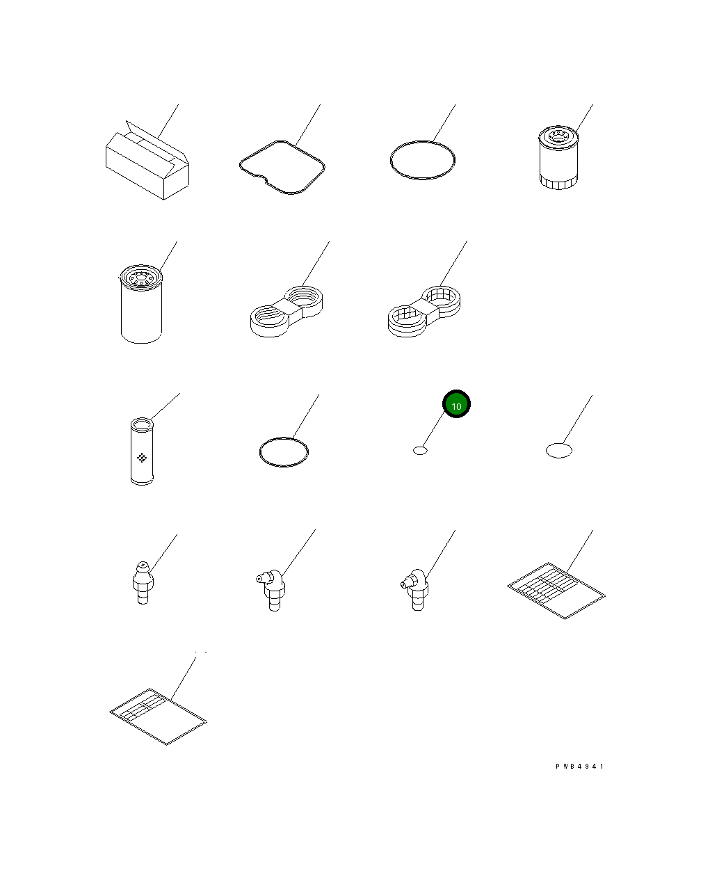 Кольцо уплотнительное (O-Ring) 07000-11223 Komatsu