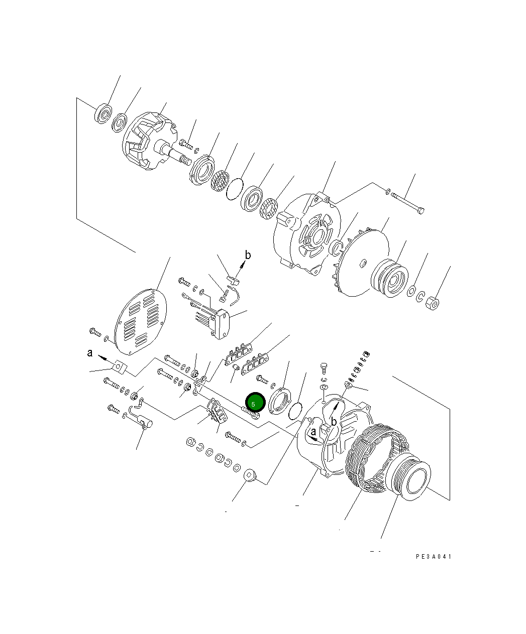 Болт SD5010-26400X0 Komatsu