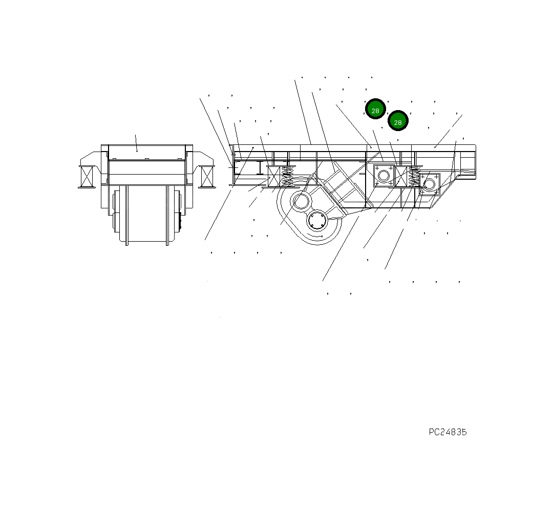 Болт KNKFF21282  Komatsu