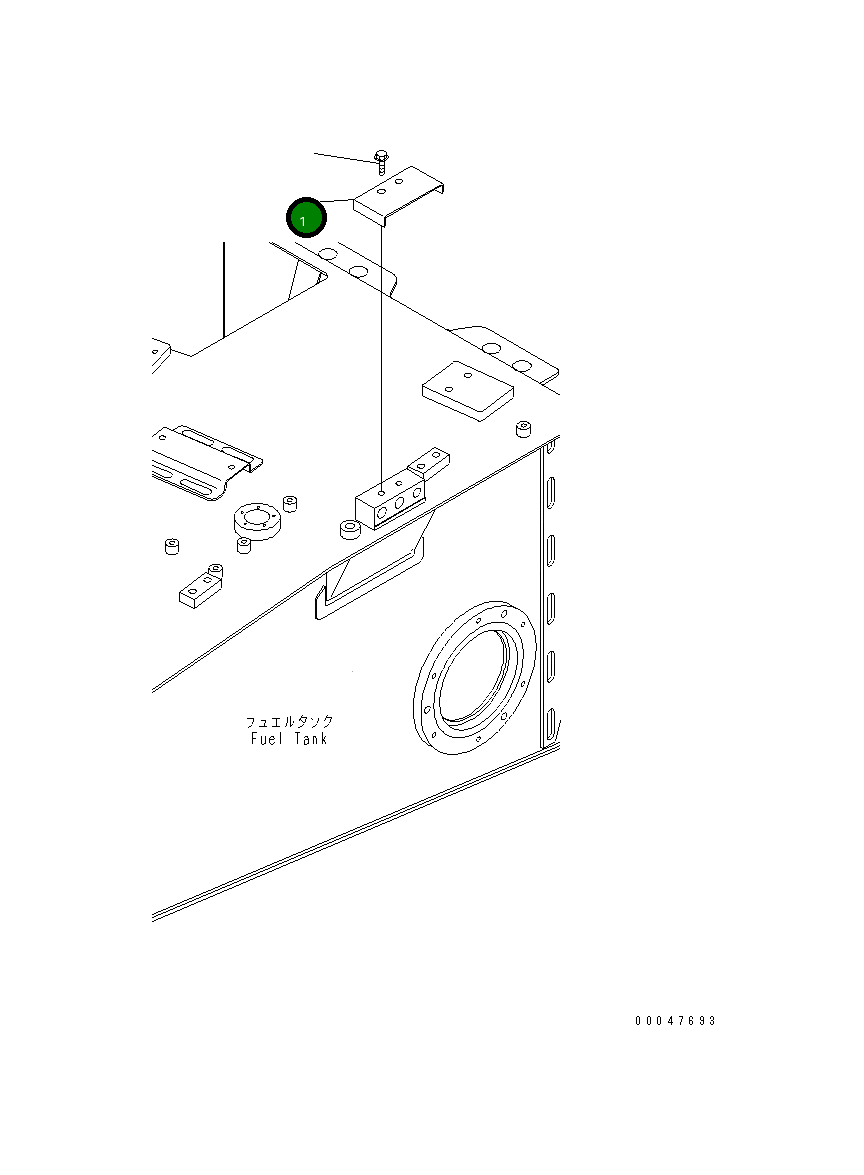 Крышка 566-04-13270 Komatsu