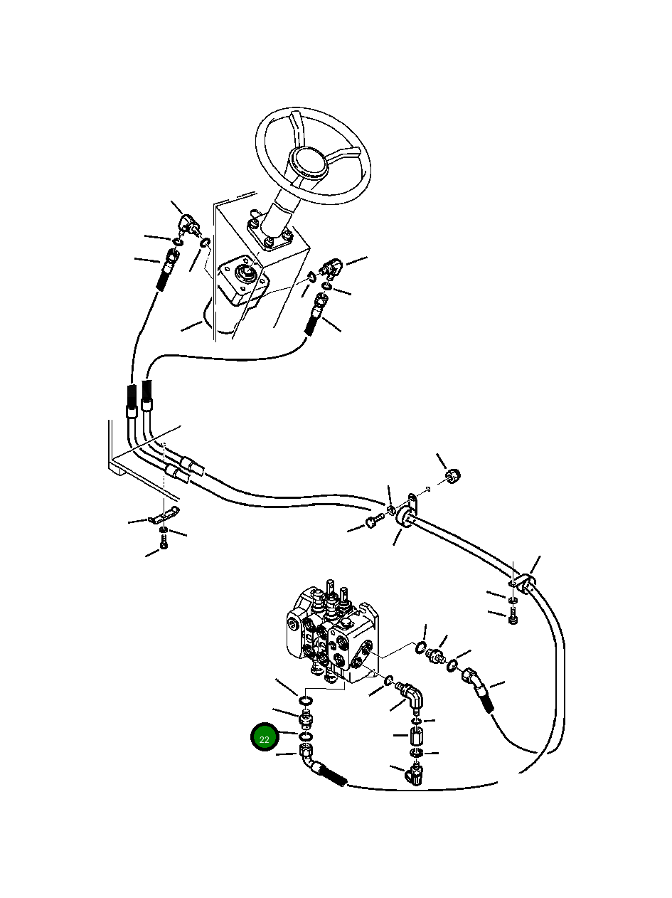 Кольцо уплотнительное (O-Ring) 855051012  Komatsu