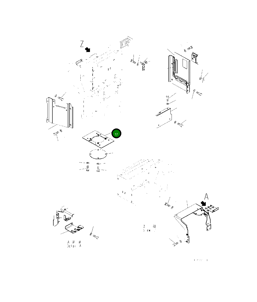 Крышка 419-02-62651 Komatsu