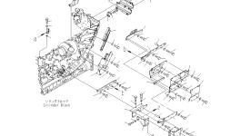Крышка 6261-11-8680 Komatsu