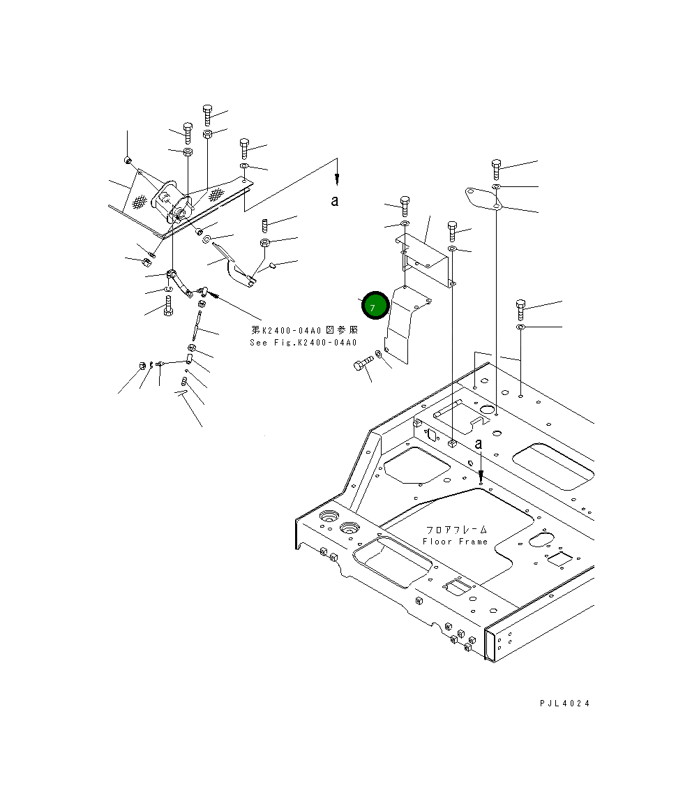 Крышка 196-54-36370 Komatsu