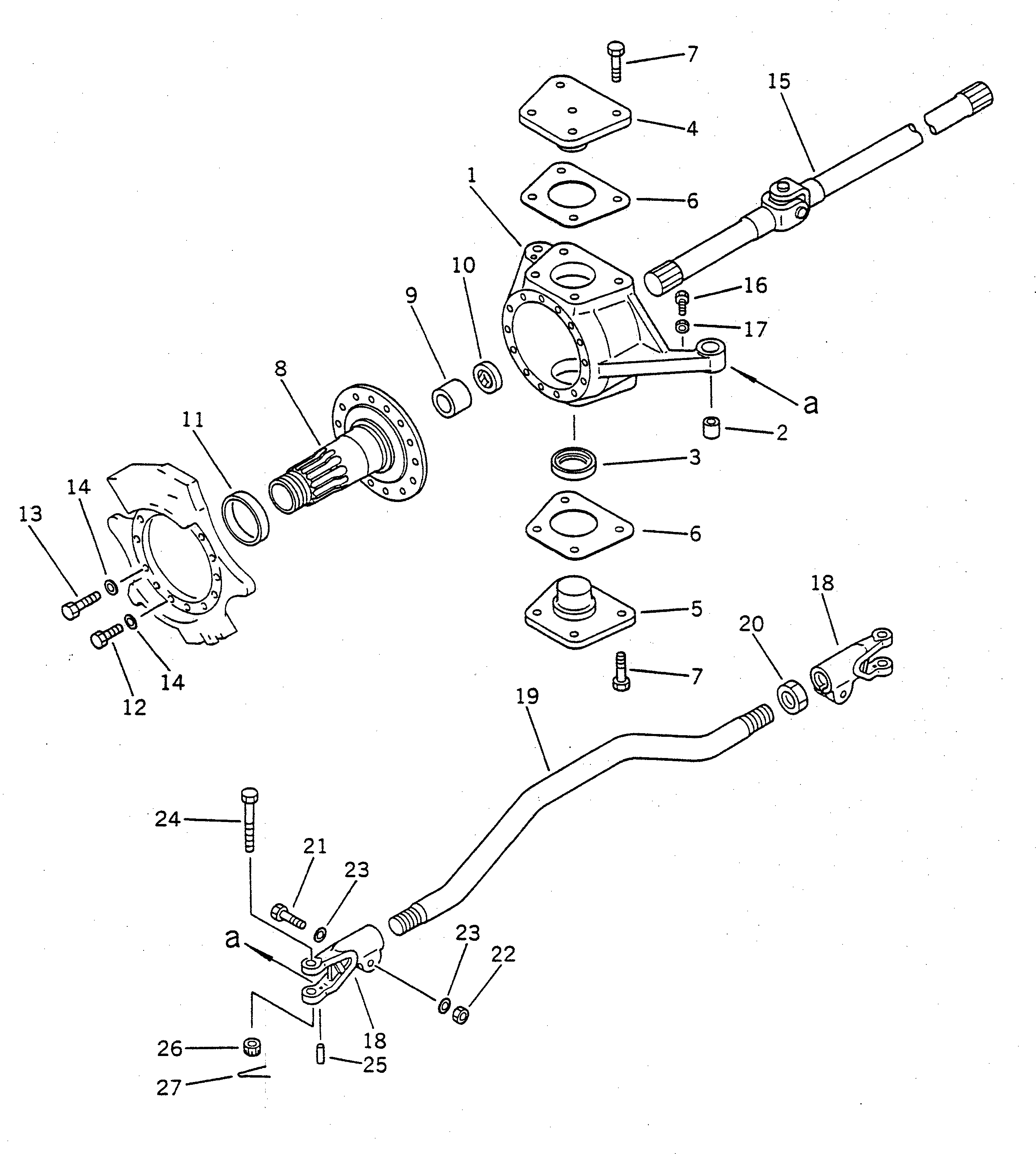 Болт 22W-22-12650 Komatsu