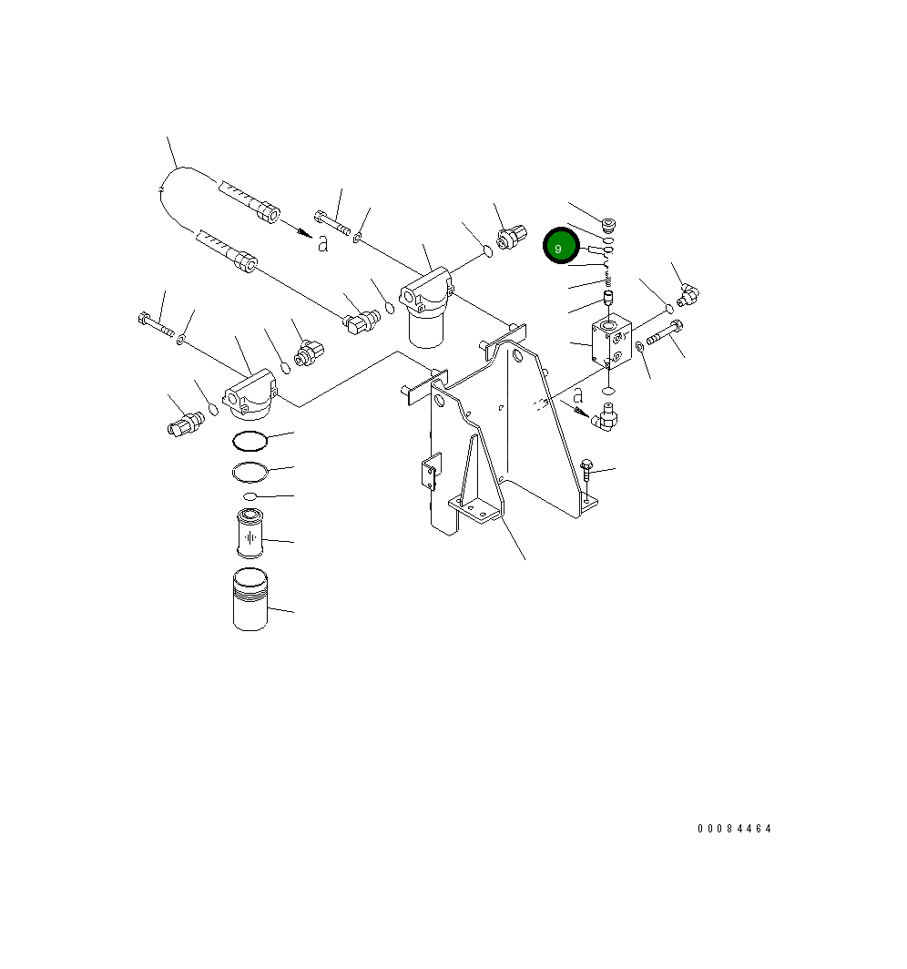 Кольцо уплотнительное (O-Ring) 07002-13034 Komatsu