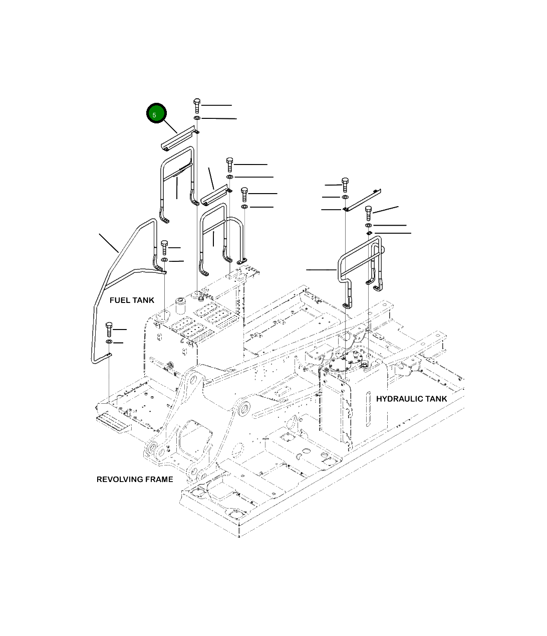 Крышка 207-54-43471 Komatsu