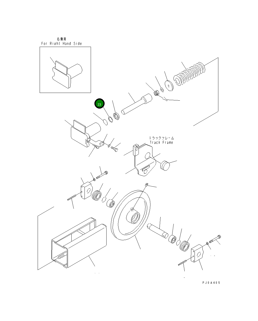 Кольцо TN14210-20550 Komatsu