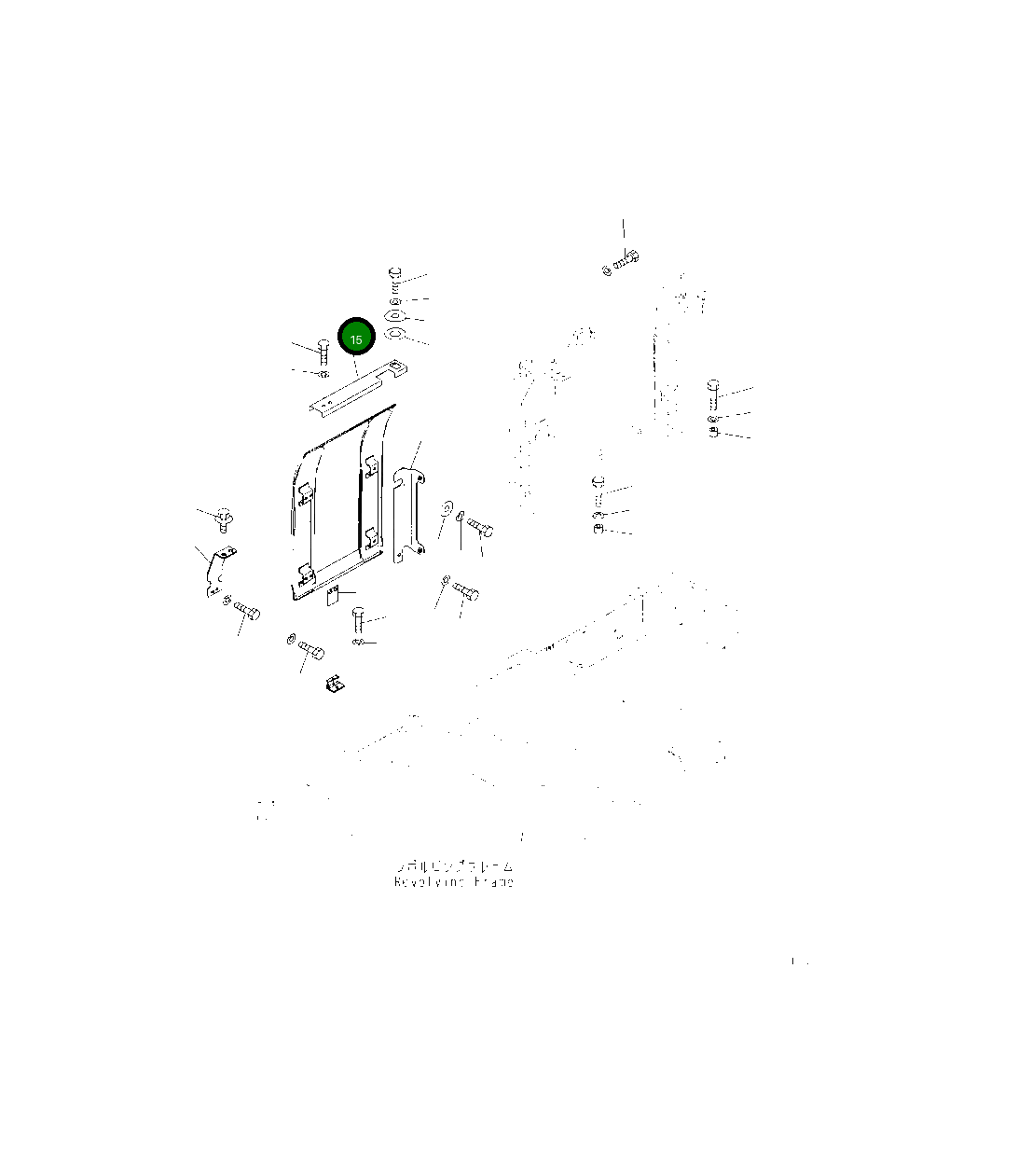 Крышка 2A6-54-11981 Komatsu