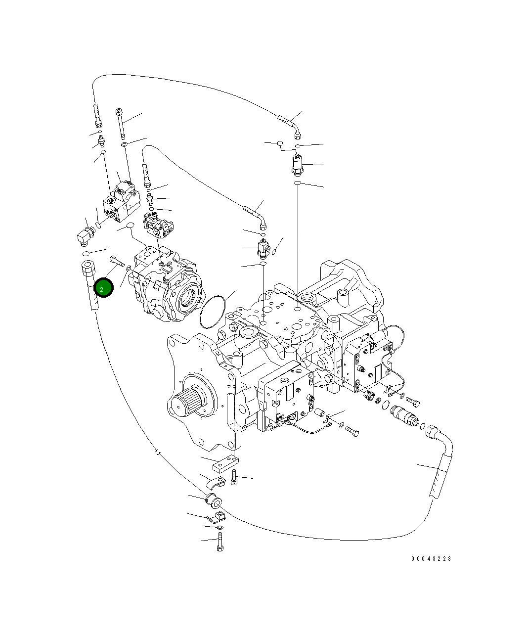 Болт 01010-61645 Komatsu