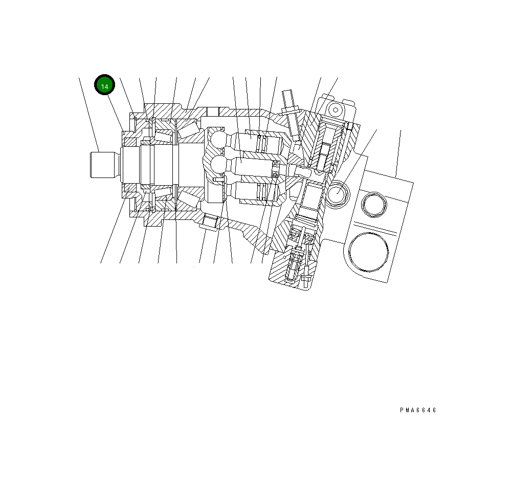 Крышка 20E-60-K2770 Komatsu