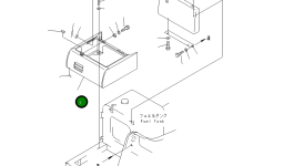 Крышка 20Y-54-K7612 Komatsu