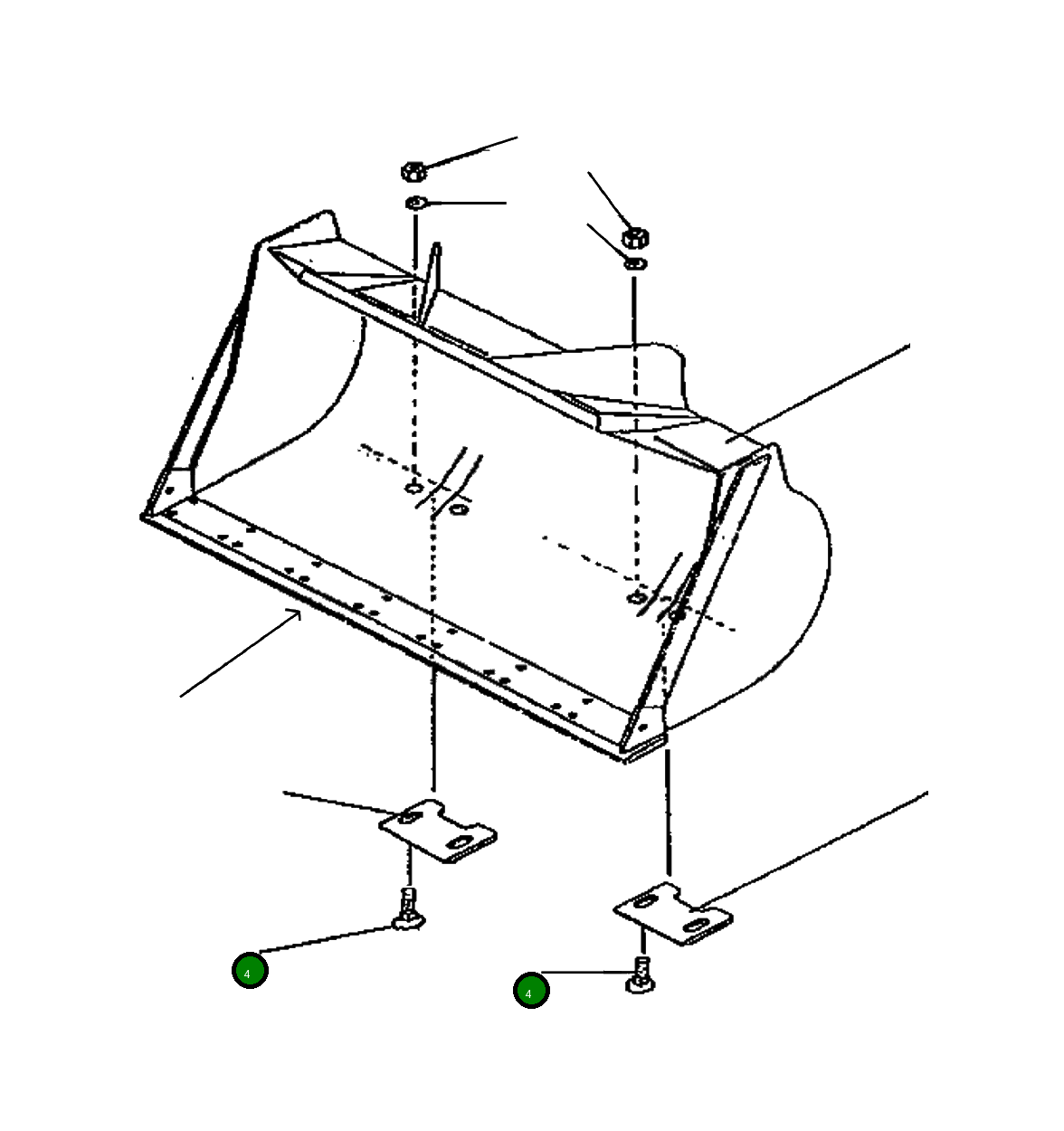 Болт 419-805-A230 Komatsu