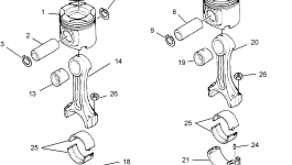 Набор 6216-34-2990 Komatsu