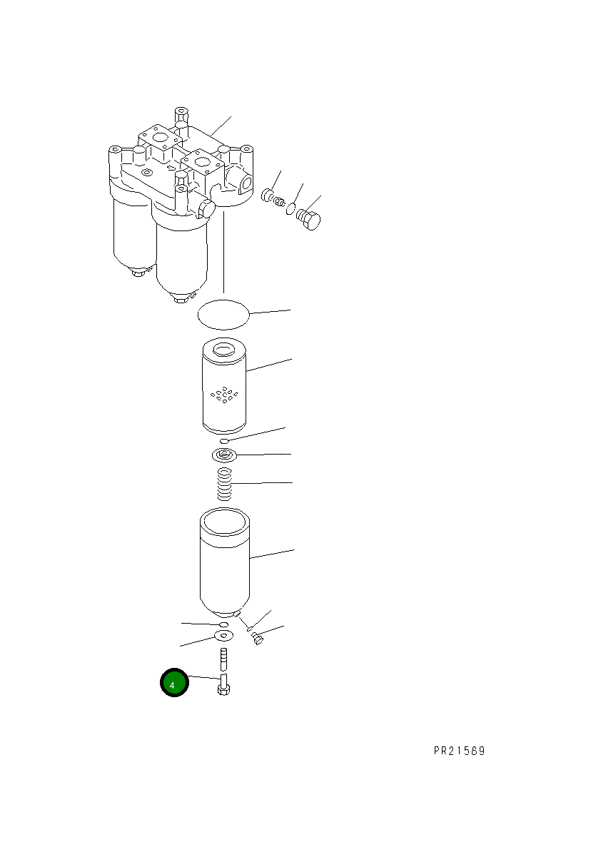 Болт 424-16-11170 Komatsu