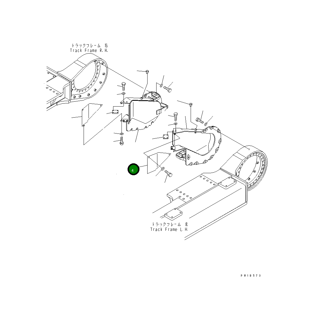 Крышка 209-30-77650  Komatsu