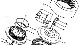 Барабан 135-21-13110 Komatsu