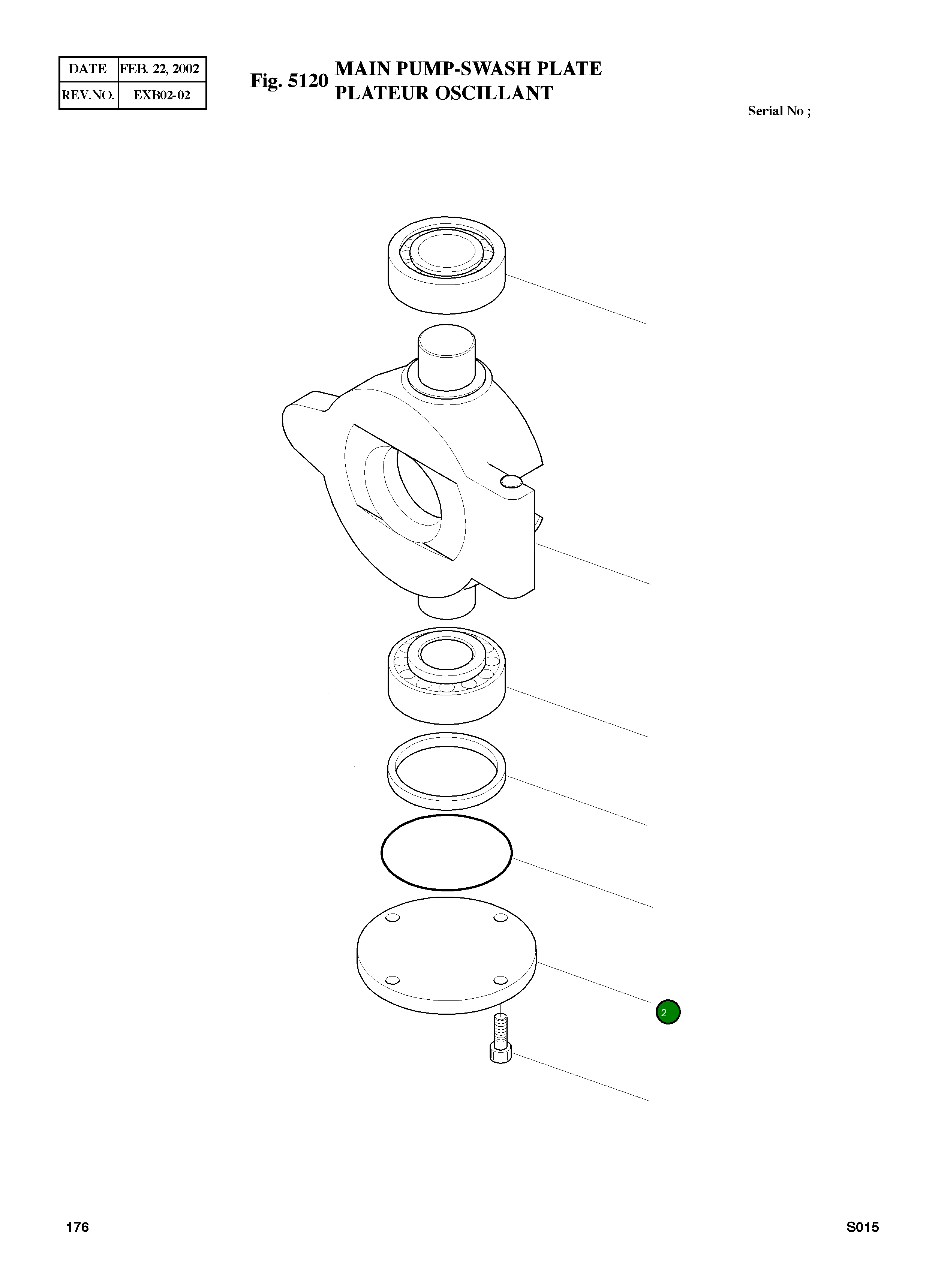 Крышка 1100384047 Komatsu