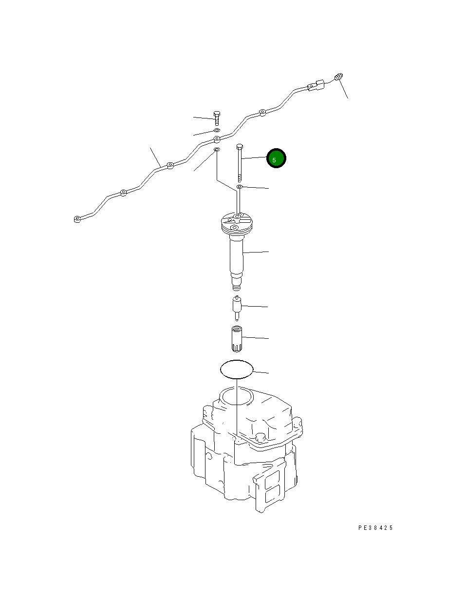 Болт 01011-81045 Komatsu