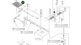 Крышка 207-54-61423 Komatsu