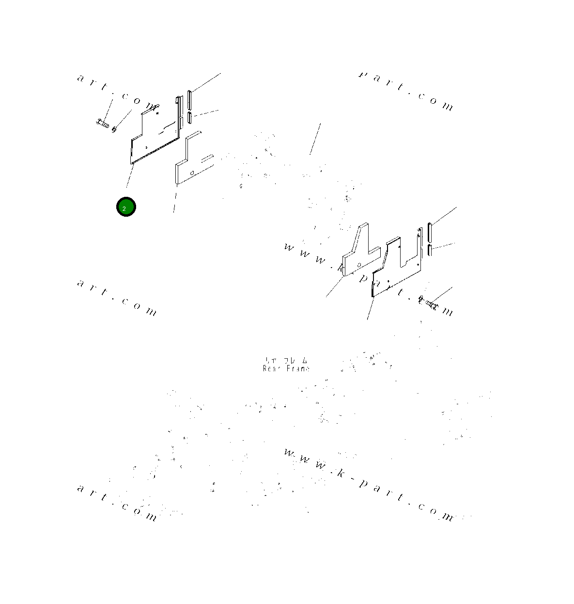 Крышка 423-54-61331 Komatsu