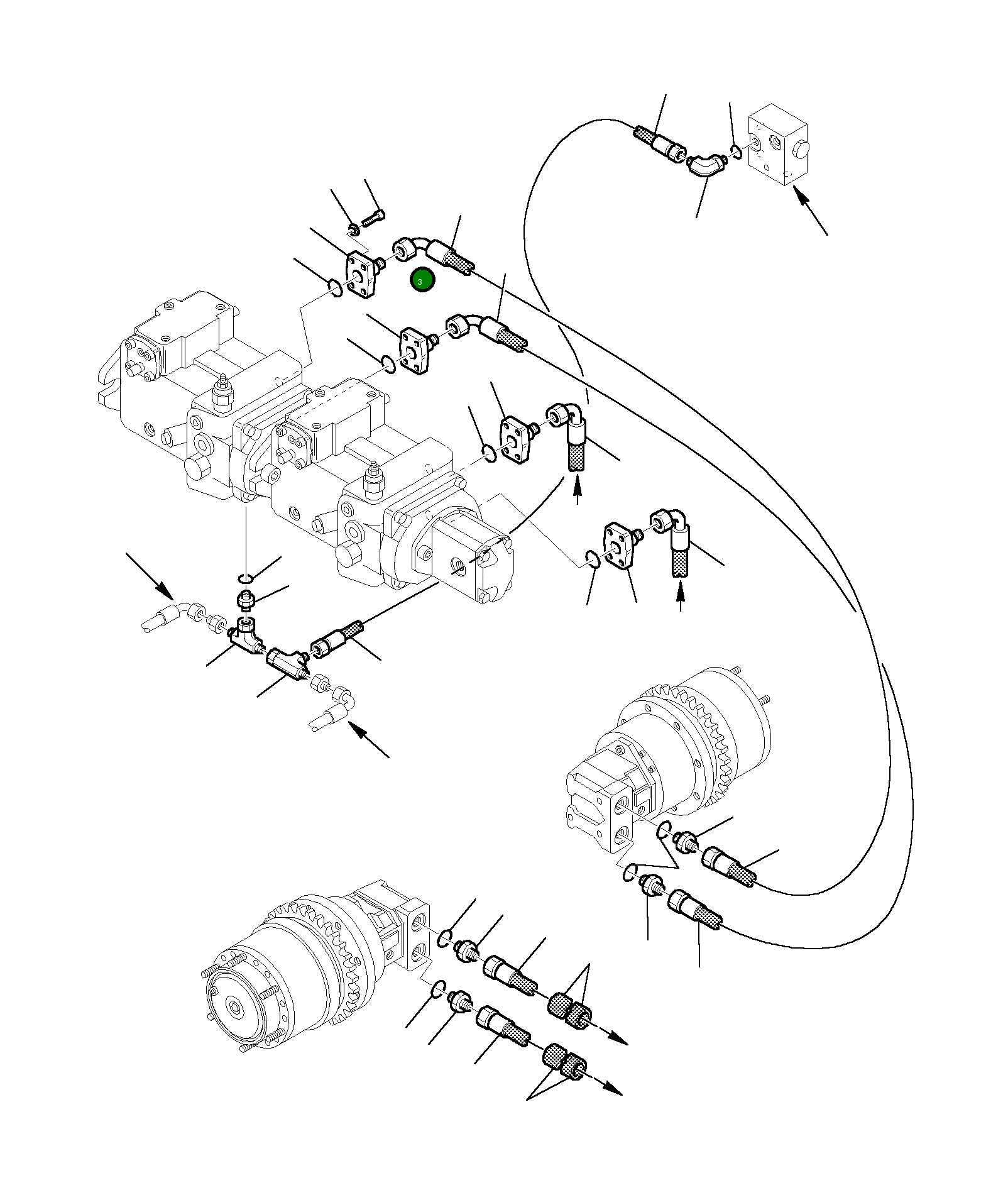 Болт 801070014 Komatsu