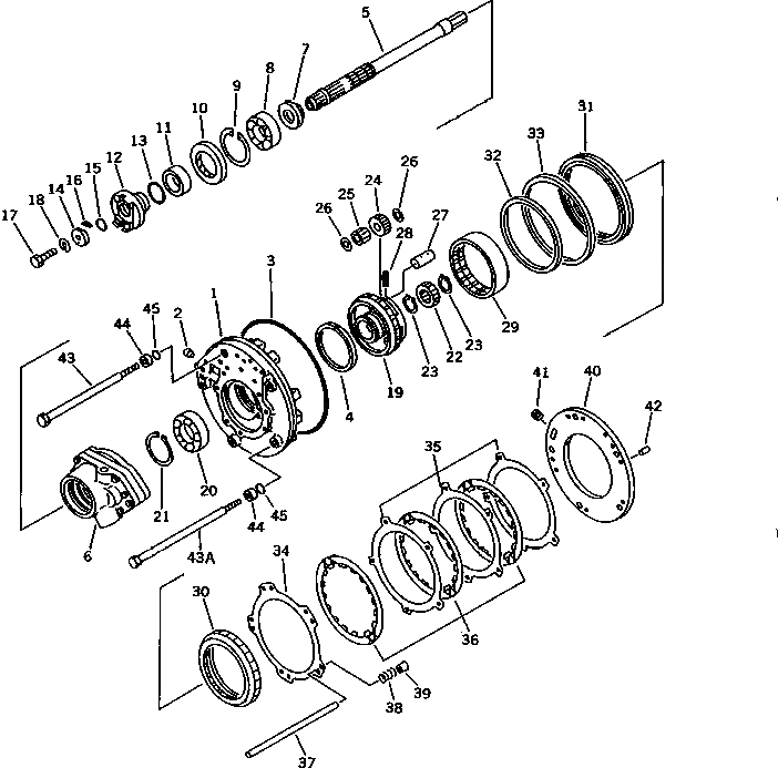 Болт 103-15-31250 Komatsu