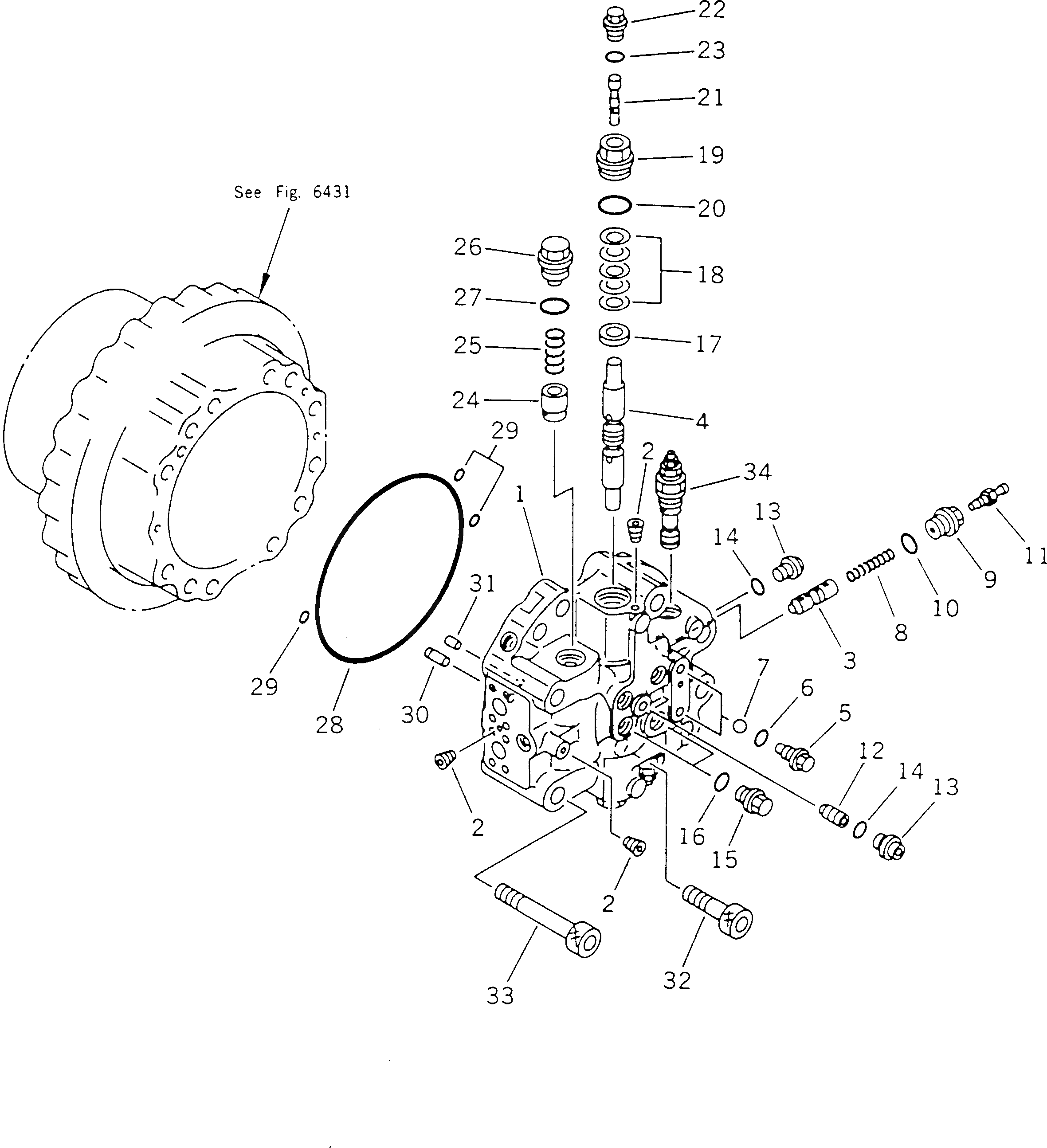 Кольцо уплотнительное (O-Ring) 07000-45270  Komatsu