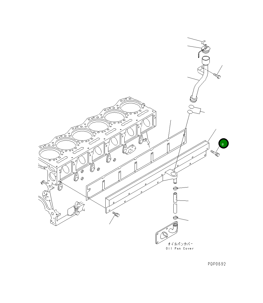 Болт CU3060567 Komatsu