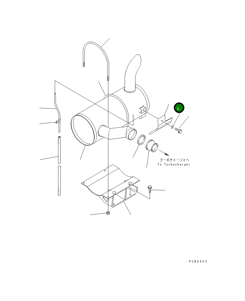 Крышка 20Y-01-K1220 Komatsu