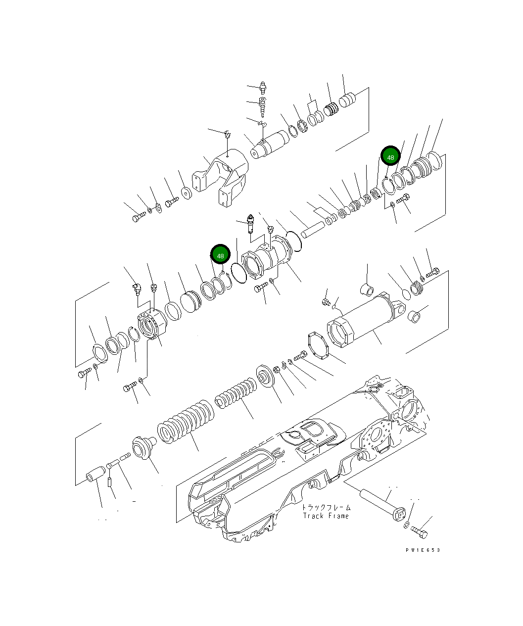 Кольцо 178-63-22760  Komatsu