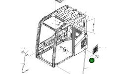 Крышка 208-53-11750 Komatsu