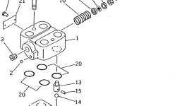 Фильтр подсборка STBJ0059A Komatsu