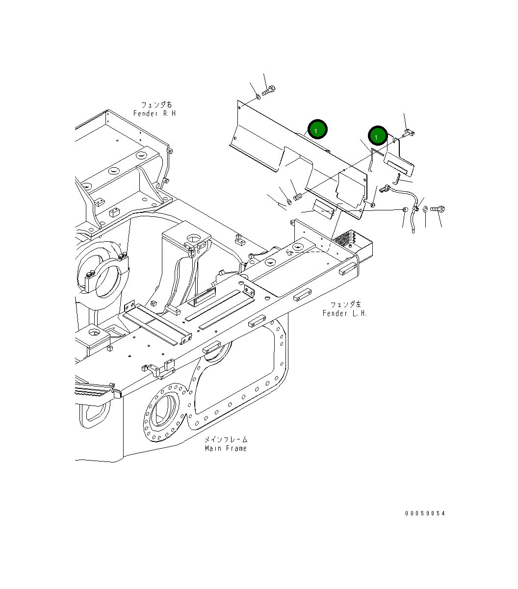 Крышка 17A-54-49311 Komatsu