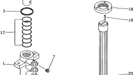 Кольцо 20G-68-K1190 Komatsu